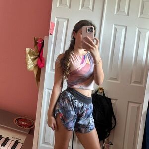 XL girls Athleta Girl crop tank top